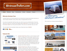 Tablet Screenshot of airstreamtrailers.com